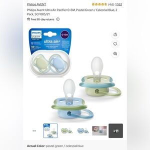 Philips Avent Ultra Air Pacifiers Set